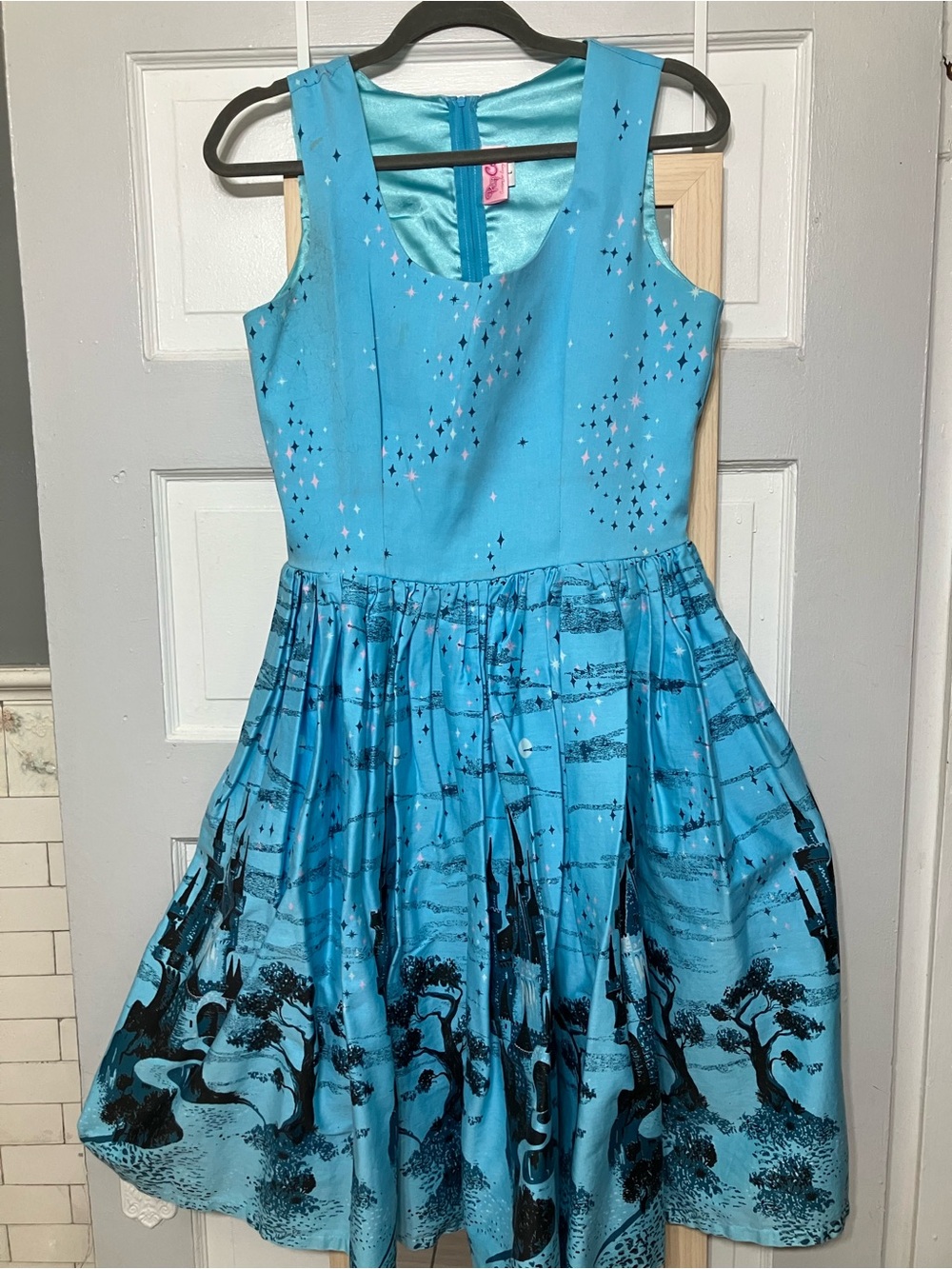 Pinup Couture Limited Edition Blue Aurora Dress